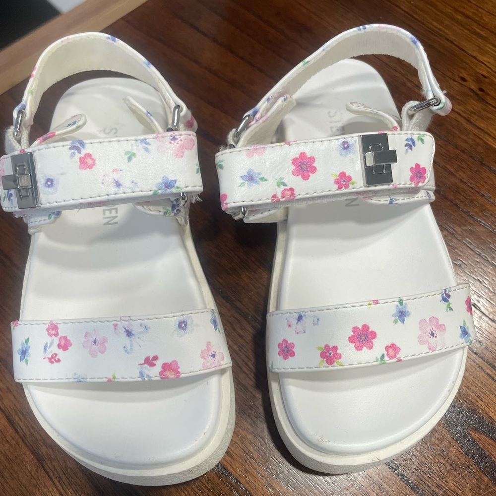 Steve Madden floral toddler sandal